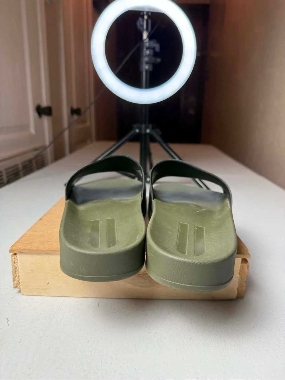 NoBull Slide Unisex Green Black logo Men's 8 Womens 9.5 Comfort Sandal beat